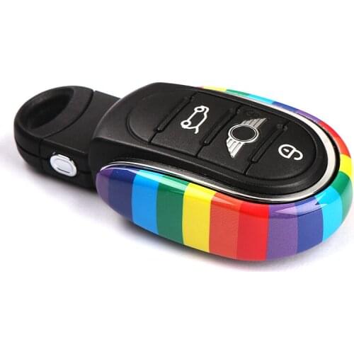 Car Styling Key Case Cover Chain Union Jack Decoration For BMW Mini Cooper S JCW One D F54 F55 F56 F57 F60 Car Accessories