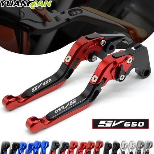 For SUZUKI SV 650 SV 650S SV650 SV650S KATANA 1999-2012 Motorcycle Accessories CNC Short Brake Clutch Levers SV650
