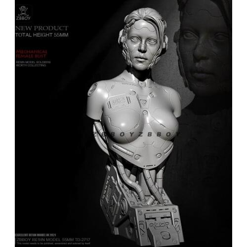 H55mm Resin model kits DIY figure self-assembled TD-2717