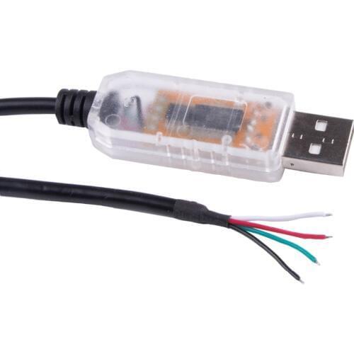 RS485 Converter Cable FTDI Chip to 4 Wires 6 Cores End Connector Wiring Pinout USB Serial RS485 Cable Support Arduino Win10 Win8