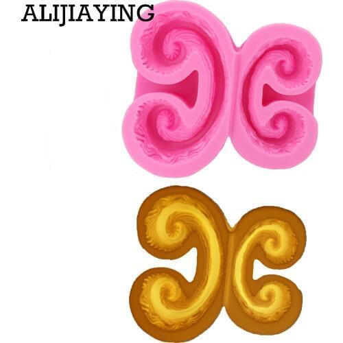 M0894 European Relief Icin Pace Dry Silicone Lace Mold Cake Border Decoration Fondant Cake Moulds Chocolate Clay Molds