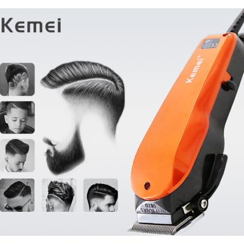 Professional Trimmer Electric Hair Clipper Barber Razor Beard Trimmer Stainless Steel Blade Hair Cutting Machine Mens Shaver 40D