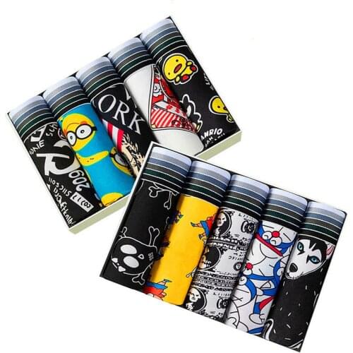 Sports Underpants Man Cotton Mens Trunk Underwear Long Leg Boxer Men Camo Boxers Male Camouflage Plus Size L-4XL Ethika