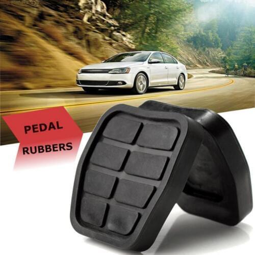 2 PCS Black Rubber Pedal Clutch Brake Pedal Pad Cover Replace For VW Golf 1983-1992, Jetta 1984-1992 RS1