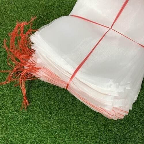 10PCS Nylon Gardening Netting Bags Grow Bag Plant Covers for protect Fruits Vegetables Flowers Anti-Insect Bird Farming Supplies