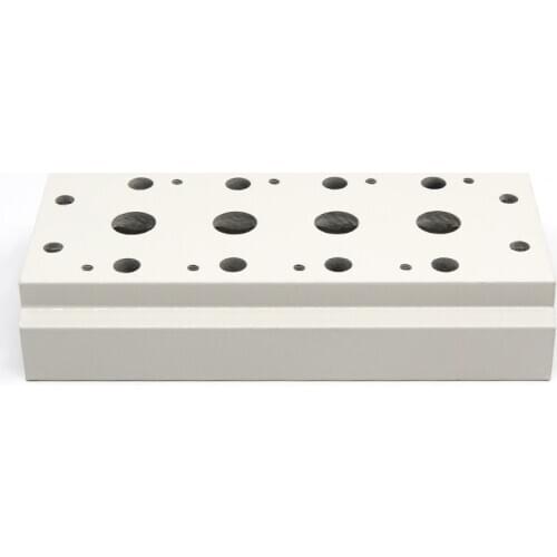 Air-Operated Solenoid Valve Base Confluence Plate 4V300M-1F-2F-3F-4F-5F-20F/AC220 4V300M