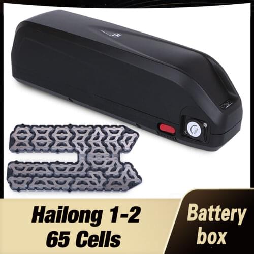 SSE-077 HaiLong 1-2 Down Tube downtube E-bike Electric bike battery box case with USB 5V output with 10S 6P 13S 5P Nickle strips