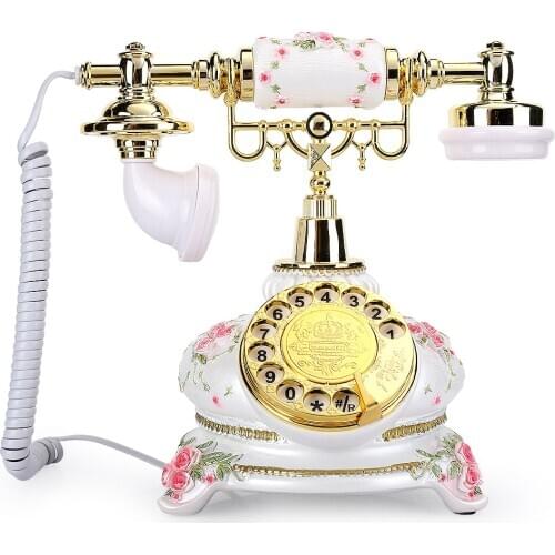 Telephone Rotating Disk Antique Telephones Phone Retro Country Style Vintage Handset Landline Phone Antique Vintage Telephone