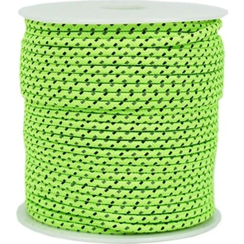 50M Multifunctional Outdoor Paracord Luminous Umbrella Rope Reflective Survival Rescue umbrella rope Camping Paracord Cord