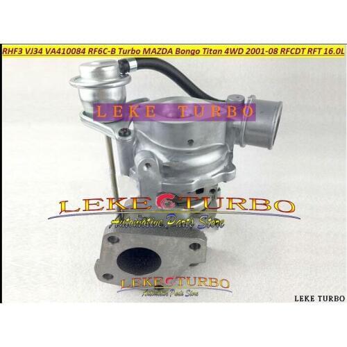 RHF3 VJ34 VA410084 VB410084 VC410084 VD410084 RF6CB Turbo Turbocharger For MAZDA Bongo Passenger Titan 4WD 01-08 RFCDT RFT 16.0L