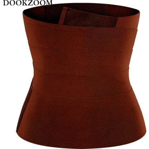One Size Waist Trainer Corset Belly Tummy Wrap Fajas Slim Belt Control Body Shaper Modeling Strap Waist Cincher Waist Trimmer