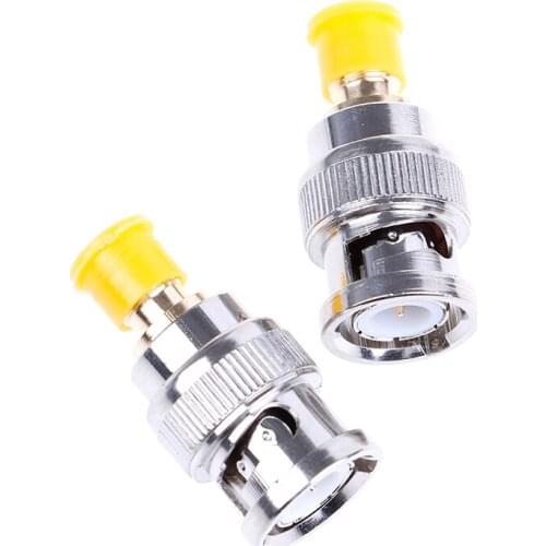 2pcs BNC To SMA Connectors Type Male Female RF Connector Adapter Test Converter Kit Set