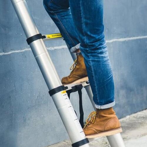 4.1m New Portable Ladders Stable Non-slip Aluminum Ladder Telescopic Herringbone Ladder Step Ladder Straight Ladder HWC