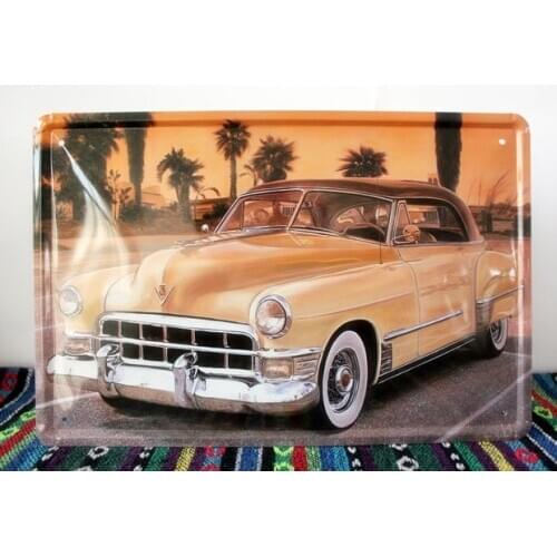 50pcs/lot Metal Sign shabby chic Cheap Vintage Bubble car Tin poster wall art decoration House Cafe Bar Retro Tin poster I-58 20