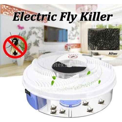 Househould Indoor USB Electric Automatic Rotation Fly Trap Insect Flycatcher Mosquito Killer Bug Zappe Repellents Device