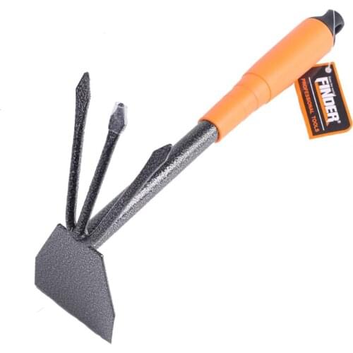 Black Durable Shovel/ Hoe / Three- Claw/ Five- Claw/ Nine- Claw Garden Tool Small Sharp Durable Garden Tool Dropship