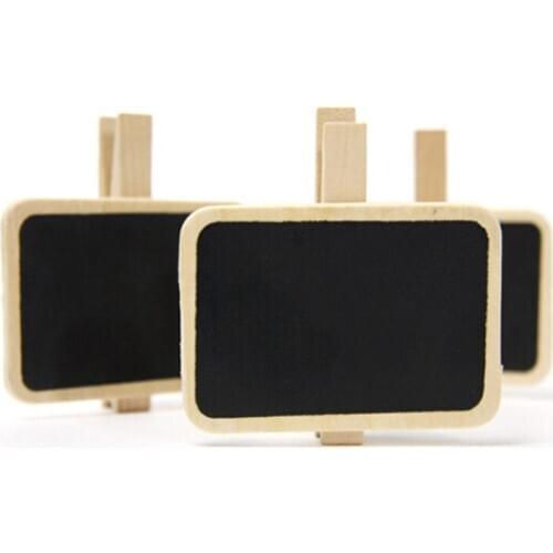 1 Pc Paper Clips Cute Mini Standing Wooden Photo Holder Card Paper Note Memo Clip Desk Decoration
