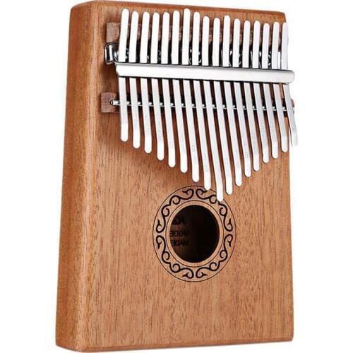 17 Keys Kalimba Thumb Piano Finger Piano Musical Toys With Tune-Hammer And Music Book