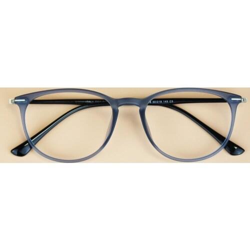 Korean Version Super Light Plastic Steel Myopia Frame for Men and Women Retro Semicircle Frame Comfortable Optical