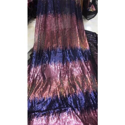 Beautiful BZL-4.1807 Nigerian fabric for party dress new African embroidered lace fabric