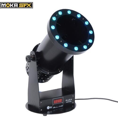 2 Pcs/lot led confetti machine1200w led rgb lighting effect stage cannon confetti machine