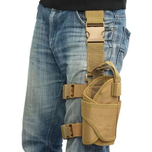 Outdoor Hunting Multi-Function Tactical Puttee Thigh Leg for Holster Pouch Wrap-around bag Hunting Accessories 3 Colors