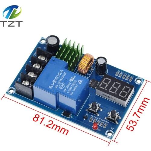 TZT XH-M604 Battery Charger Control Module DC 6-60V Storage Lithium Battery Charging Control Switch Protection Board