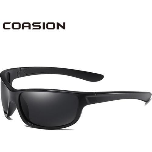 COASION 2020 Brand Design Polarized Sunglasses Men TR Frames Driving Night Vision Sun Glasses for Men Travel Goggle Male CA1332