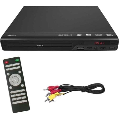 All Region Free Media 5.1 Surround Sound USB Compatible With AV Cable Video Home Music Entertainment For TV 720P DVD Player