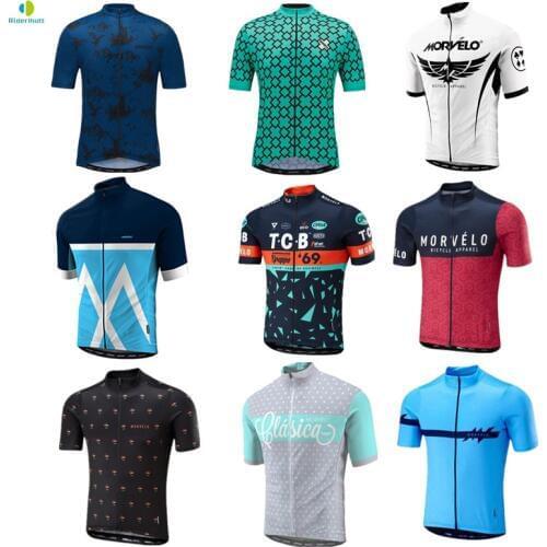 2018 Morvelo Cycling Jersey Pro Bike Wear Ropa Ciclismo Bicycle Clothes Summer MTB Clothing Uniforms Ciclismo