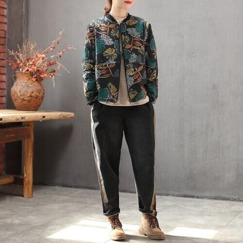 Casual Cotton Denim Harem Pants Spring Autumn Korea Fashion Women Elastic Waist Loose Vintage Black Jeans Side Stripe