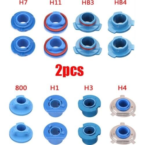 2pcs Car LED Headlight Lamp Bulb Base Adapter Sockets Retainer Holder 880 / 9006-HB4 / 9005-HB3 / H11 / H7 / H4-HB2 / H3 / H1