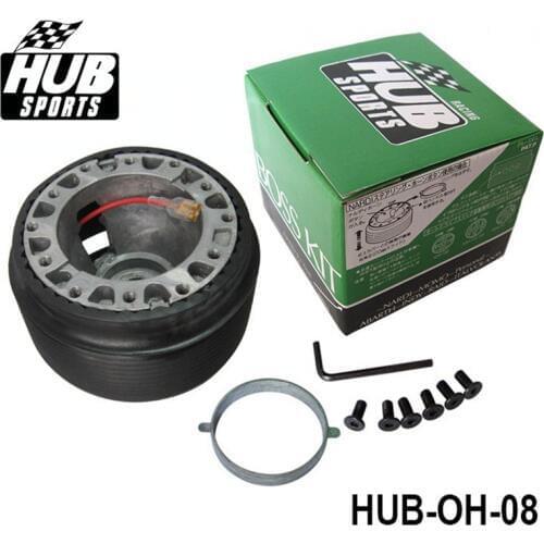 Hub Adapter Boss Kit Aftermarket Steering Wheel For Honda Prelude 88-91/Accord 84-89 Fit 6Bolt 6-Hole Steering Wheel HUB-OH-08