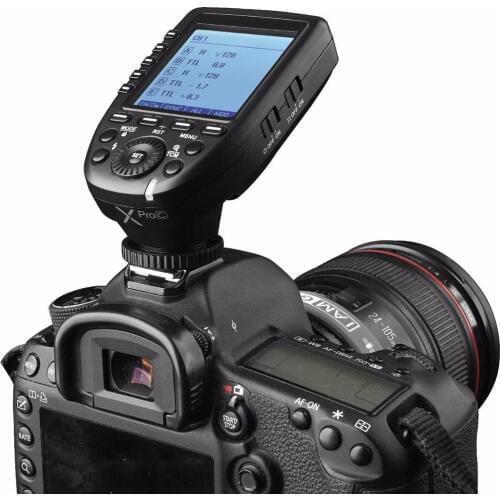 Godox Xpro-C TTL Wireless Flash Trigger for Canon,Transmitter with 1/8000s HSS TTL-Convert-Manual Function for Canon Camera