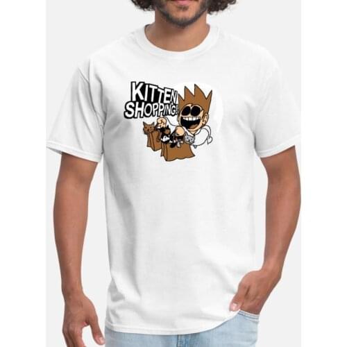 Eddsworld Kitten Shopping T Shirt Kitten Shopping Tom Eddsworld Tord Cat Broccoli Pet Edd Madd