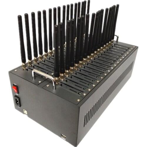 3G IMEI Changeable 32 port sms modem pool 3G 900/2100MHZ bulk sms sending and receive, sms gate way