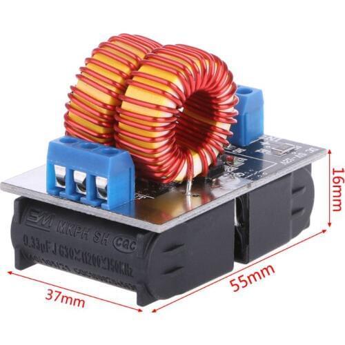 5-15V 150W Mini ZVS Induction Heating Board Flyback Driver Heater Ignition Coil Mar28