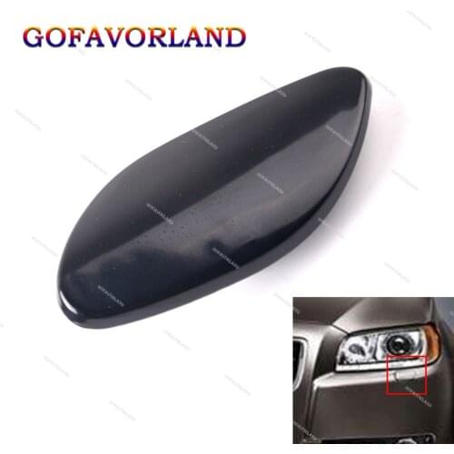 Left Front Bumper Headlight Washer Cover Cap Unpainted 39870059 For Volvo S80 2007 2008 2009 2010 2012 2013