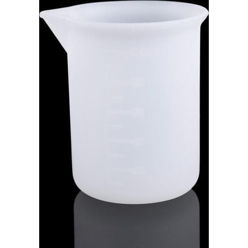 Reusable DIY 6pcs Silicone Nonstick Measuring Mixing Cups for Resin Glue Tools Cup Making Handmade Craft