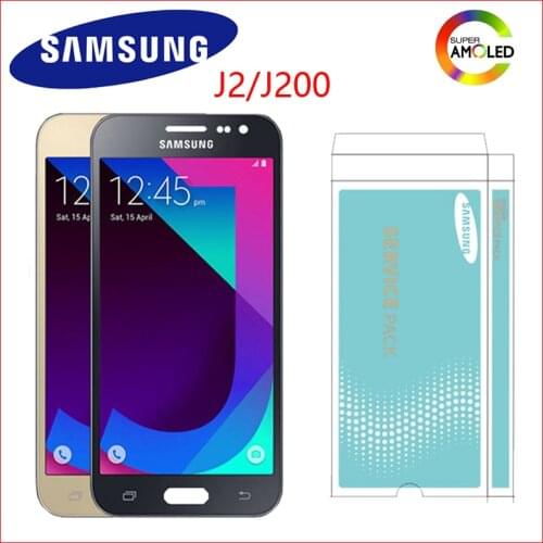 Original J200 Display For Samsung Galaxy J2 2015 J200 J200F J200Y J200H LCD Display With Touch Screen Digitizer Assembly