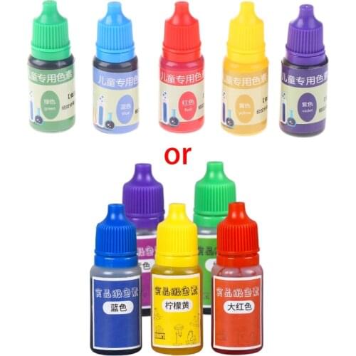 5 Colors 10ml/20ml DIY Manual Soap Colorant Tool Kit Handmade Soap Dye Pigments Base Color Liquid Pigment