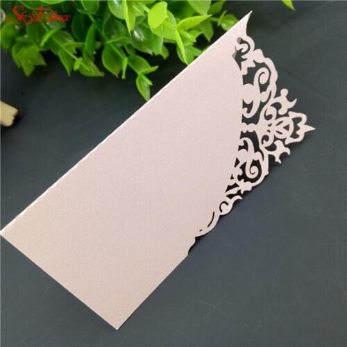 Sky Elina 10Pcs Laser Cut Table Name Cards Hollow Seat Cards Wedding Party Table Favors Decoration Name Place Cards 7Z