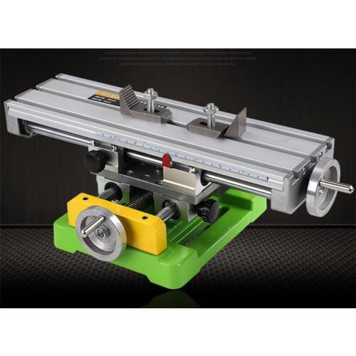 CNC Fixture Drilling Bench Drill Working Table Multifunctional Vise X Y-axis Adjustment Coordinate Table For Engraving Machine