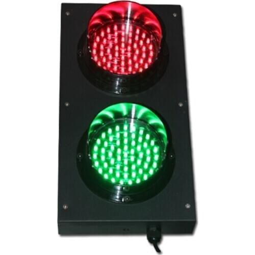 DC12V WDM-JD125-2-RG red green cold-rolled plate vertical installation 125mm traffic lights