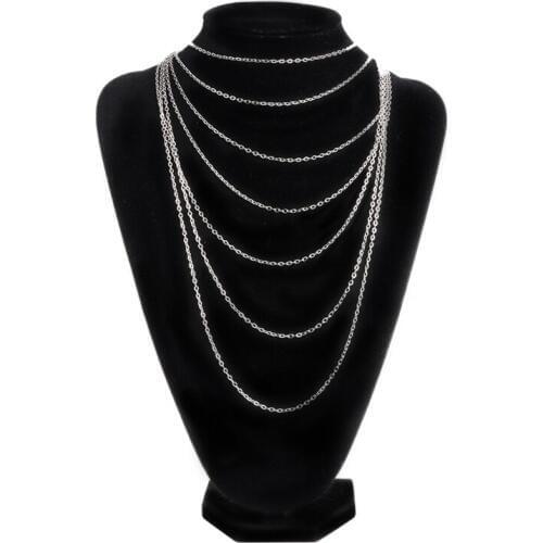 Vintage Popular Style Multi-layer Womens Multi-Chain Necklace NEW