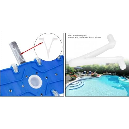 10x Pool Butterfly Clip Butterfly Telescopic Pole Fixing Clip for Swimming Pool Spa Brush, Leaf Rake, Leaf Skimmer, Vacuum Head