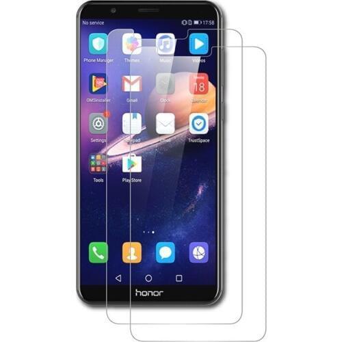 2.5D 9H Premium Tempered Glass For Huawei Y9 2018 Screen Protector For Enjoy 8 Plus Protective Front Clear Phone Film