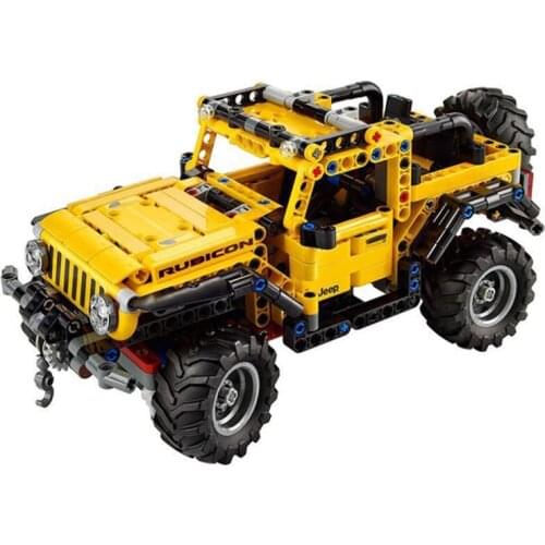 IN STOCK NO BOX technology Jeep herdsman cross country car model building block toy boy gift support drop shipping 665PCS