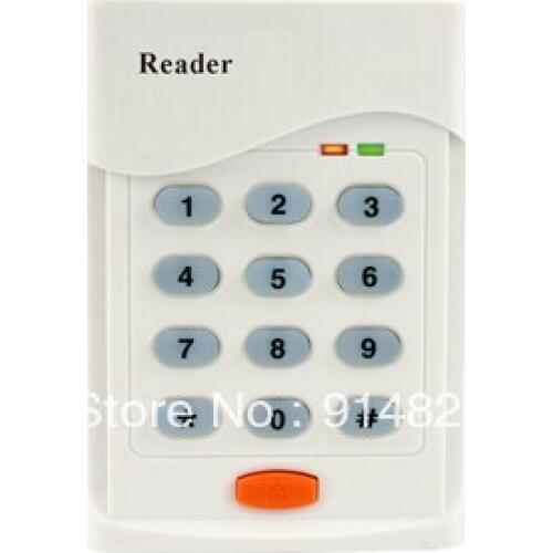 DWE CC RF keypad card access +EM rfid reader + 125khz rfid card reader + wiegand 26 output access control reader