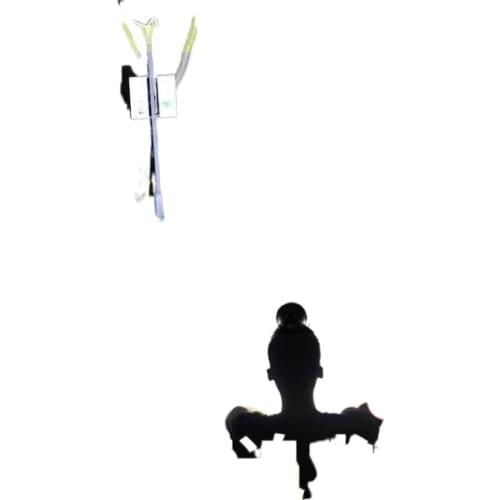 The head-mounted headlight glare bright LED flashlight lithium rechargeable night fishing lamp xenon lamp